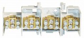 Clema derivatie 4 module, 4x25mm² fiecare cu 2x16mm²