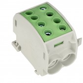 Clema derivatie, 70mm², 1p., galben/verde