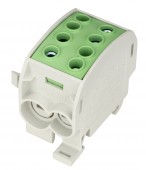 Clema derivatie, 70mm², 1p., galben/verde
