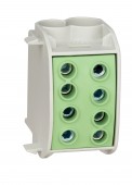Clema derivatie, 70mm², 1p., galben/verde