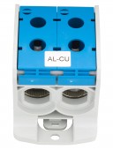 Clema dubla Al-Cu,1 p. albastru, 185mmp / 150mmp cu pin