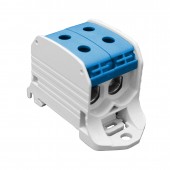 Clema dubla Al-Cu,1 p. albastru, 50mmp / 35mmp cu pin