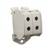 Clema dubla Al-Cu,1 p. gri, 50mmp / 35mmp cu pin