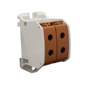 Clema dubla Al-Cu,1 p. maro, 50mmp / 35mmp cu pin