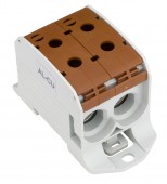 Clema dubla Al-Cu,1 p. maro, 95mmp / 70mmp cu pin