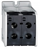 Clema dubla Al-Cu,1 p. negru, 185mmp / 150mmp cu pin