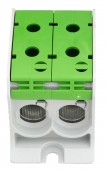 Clema dubla Al-Cu,1 p. verde, 95mmp / 70mmp cu pin