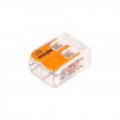 Clema legatura 2 conductoare FY/MYF max. 6mm² – WAGO | 221-612