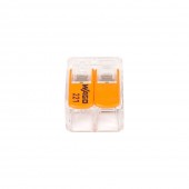 Clema legatura 2 conductoare FY/MYF max. 6mm² – WAGO | 221-612