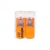 Clema legatura 2 conductoare FY/MYF max. 6mm² – WAGO | 221-612