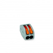 Clema legatura 2 conductoare max. 4mm² – WAGO | 222-412