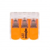 Clema legatura 3 conductoare FY/MYF max. 6mm² – WAGO | 221-613