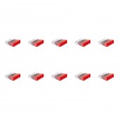 Clema legatura 4 conductoare FY 0,5-2,5 mm², set 10 buc – WAGO | 2273-204