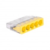 Clema legatura 5 conductoare FY 0,5-2,5mm² – WAGO | 2273-205