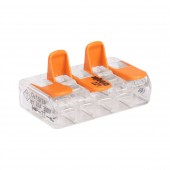 Clema legatura 5 conductoare FY/MYF 0,2-4mm² – WAGO | 221-415