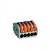 Clema legatura 5 conductoare max. 4mm² – WAGO | 222-415