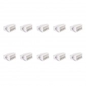 Clema legatura 8 conductoare FY 0,5-2,5 mm², set 10 buc – WAGO | 2273-208