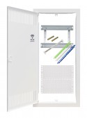 Cofret media combi cadru si usa cu 4 randuri verticale