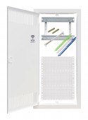 Cofret media combi cadru si usa cu 5 randuri verticale