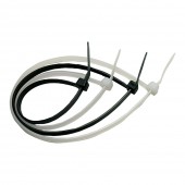 Colier cablu 200x3.6mm alb SET100 – NOVELITE