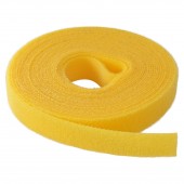 Colier velcro galben 16mmx4m