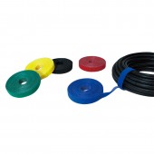 Colier velcro negru 16mmx4m