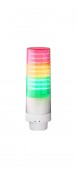 Coloana compacta LED, cu sonerie, baza standard, 230V c.a.