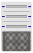 Combination Distributor Modular chassis 420mm 15HU, complete