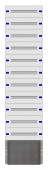Combination Distributor Modular chassis 420mm 39HU, complete