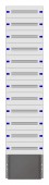 Combination Distributor Modular chassis 420mm 42HU, complete