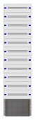 Combination Distributor Modular chassis 440mm 39HU, complete
