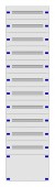 Combination Distributor Modular chassis 440mm 39HU, complete