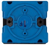Comutator „0-1-START” cu fix. centrala, 1-pol/20 A