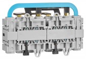 Comutator 1-0-2, 4P, 100A, Modular, IP40
