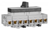 Comutator 1-0-2, 4P, 125A, Modular, IP40