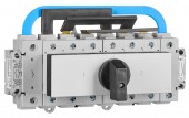 Comutator 1-0-2, 4P, 125A, Modular, IP40, cont. aux. inc