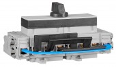Comutator 1-0-2, 4P, 125A, Modular, IP40, cont. aux. inc
