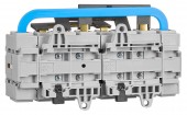 Comutator 1-0-2, 4P, 80A, Modular, IP40