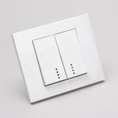 Comutator 10A alb Grano - OVIVO | 400-010200-203