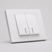 Comutator 10A alb Grano - OVIVO | 400-010200-203