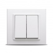 Comutator 10A alb Mina - OVIVO | 401-010200-202