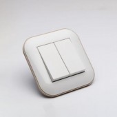 Comutator 10A alb/Kraft Loft - OVIVO | 404-010206-202