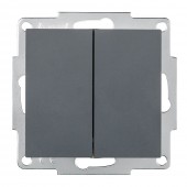 Comutator 10A gri grafit Vesna - LEZARD