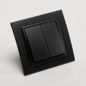 Comutator 10A negru mat Zena - ELBI