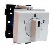 Comutator alternativ 1-0-2 modular 20A 2p