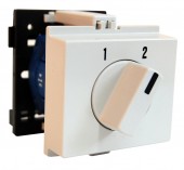 Comutator alternativ 1-2 modular 20A 2p