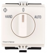 Comutator alternativ HAND-0-AUTO modular 20A 1p
