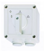 Comutator capsulat stea-triunghi 3p, 25A, 0-Y-D