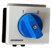 Comutator cu came 1-2 20A modular 1p