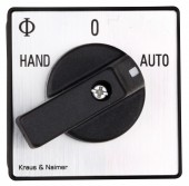 Comutator de selectie Hand-0-Auto de panou 20A 1p